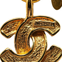 Chanel Coco Mark Matelasse Necklace Gold Plated Women's CHANEL