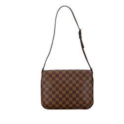 Louis Vuitton Damier Musette Tango Shoulder Bag N51301 Brown PVC Leather Women's LOUIS VUITTON