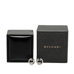 BVLGARI B.zero1 Earrings OR855540 K18WG White Gold Women's