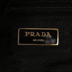 Prada Triangle Plate Camouflage Handbag Shoulder Bag B2600A Khaki Green Nylon Leather Women's PRADA