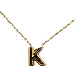 Louis Vuitton LV&ME K Collier Necklace M61066 Gold Plated Women's LOUIS VUITTON