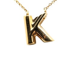 Louis Vuitton LV&ME K Collier Necklace M61066 Gold Plated Women's LOUIS VUITTON