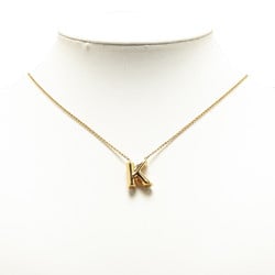 Louis Vuitton LV&ME K Collier Necklace M61066 Gold Plated Women's LOUIS VUITTON