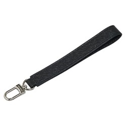 Louis Vuitton Taiga Strap Black Silver Leather Women's LOUIS VUITTON