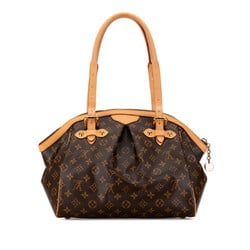 Louis Vuitton Monogram Tivoli GM Handbag M40144 Brown PVC Leather Women's LOUIS VUITTON