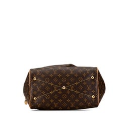 Louis Vuitton Monogram Tivoli GM Handbag M40144 Brown PVC Leather Women's LOUIS VUITTON