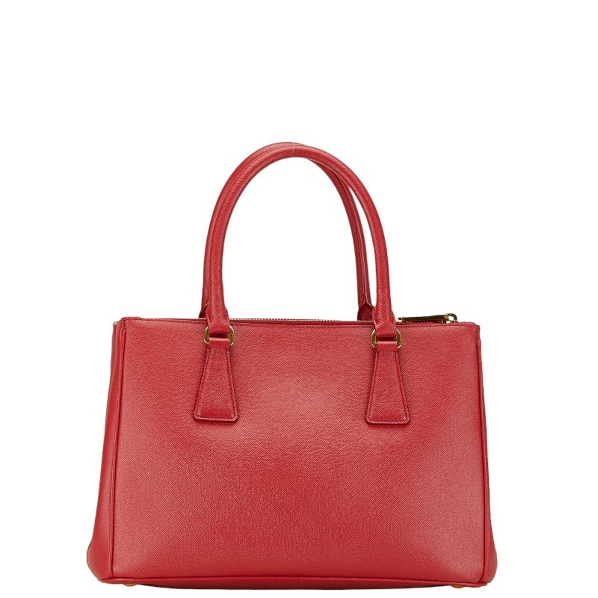 Prada handbag shoulder bag red leather women's PRADA