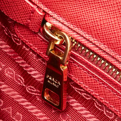 Prada handbag shoulder bag red leather women's PRADA