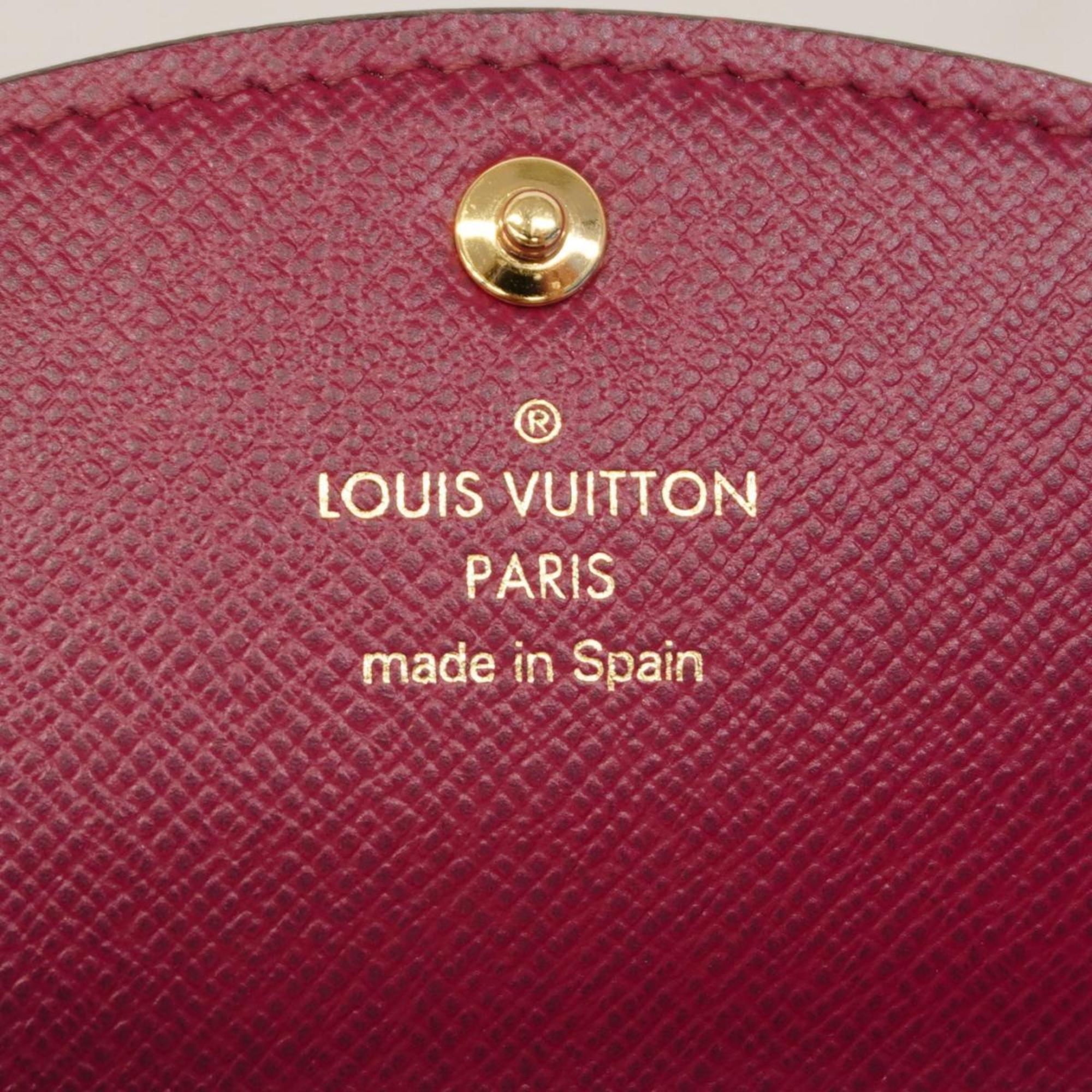 Louis Vuitton Wallet/Coin Case Monogram Porto Monnaie Rosari M41939 Fuchsia Men's/Women's