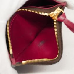 Louis Vuitton Wallet/Coin Case Monogram Porto Monnaie Rosari M41939 Fuchsia Men's/Women's