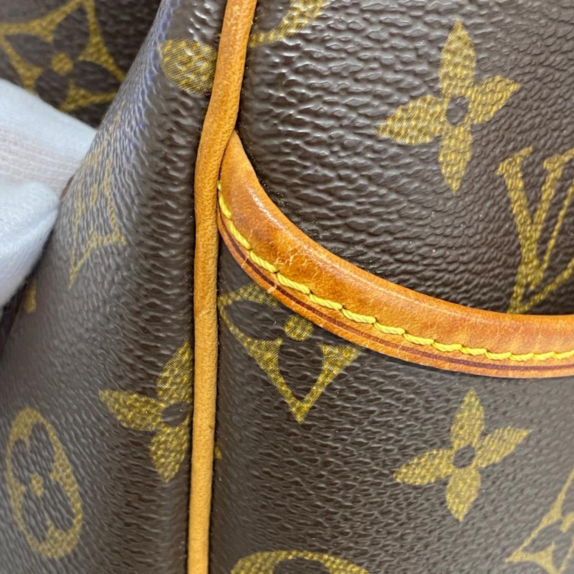 Louis Vuitton Handbag Monogram Deauville M47270 Brown Ladies