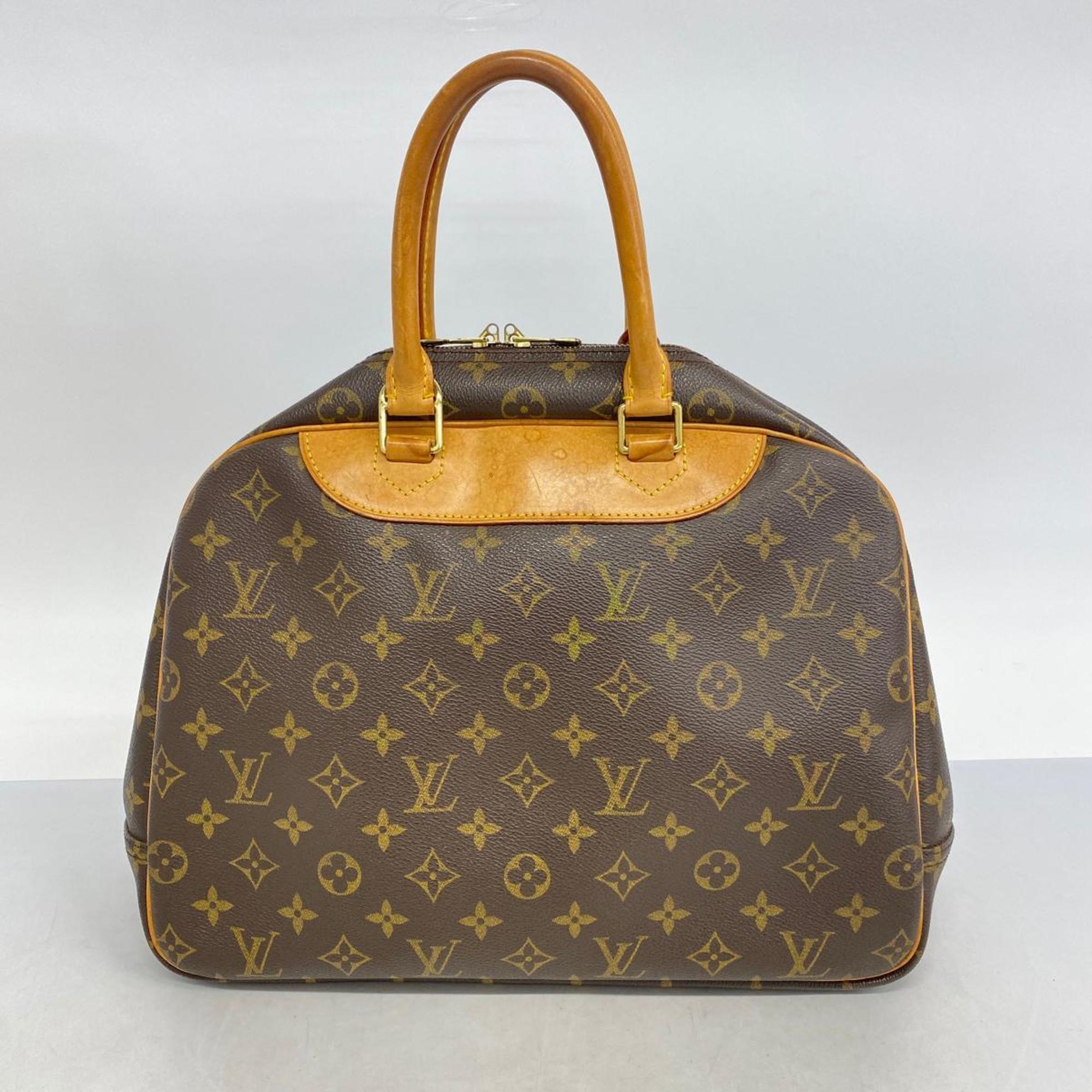 Louis Vuitton Handbag Monogram Deauville M47270 Brown Ladies