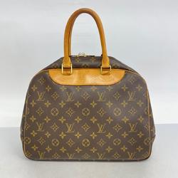 Louis Vuitton Handbag Monogram Deauville M47270 Brown Ladies