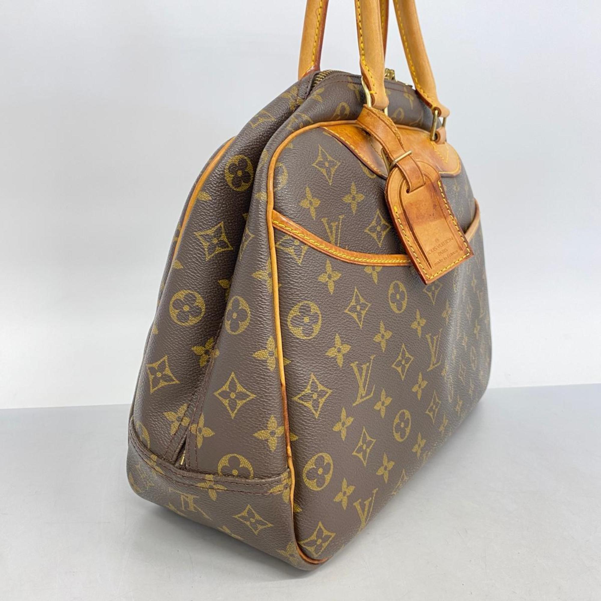 Louis Vuitton Handbag Monogram Deauville M47270 Brown Ladies