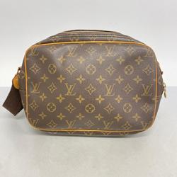 Louis Vuitton Shoulder Bag Monogram Reporter PM M45254 Brown Ladies