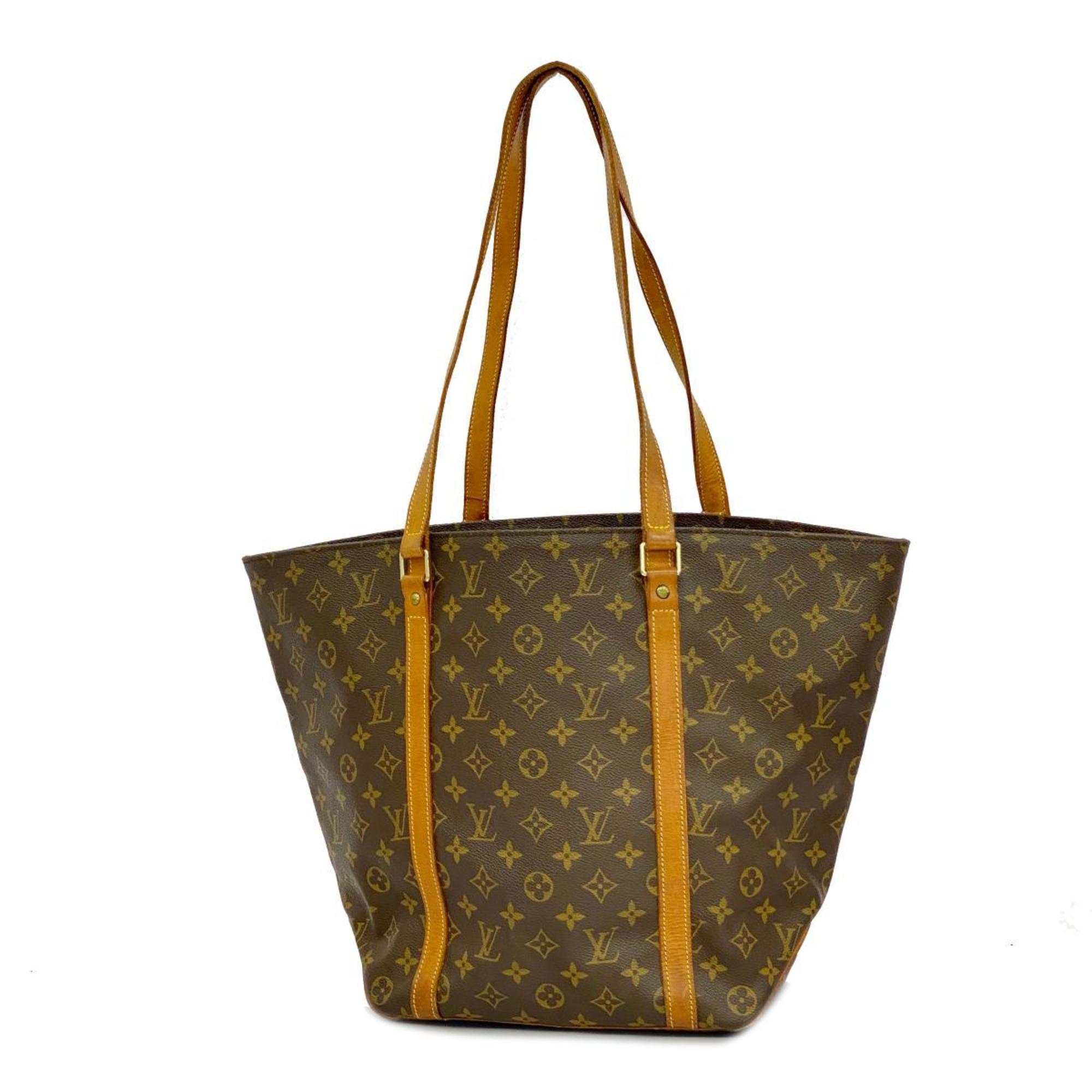 Louis Vuitton Tote Bag Monogram Sac M51108 Brown Women's