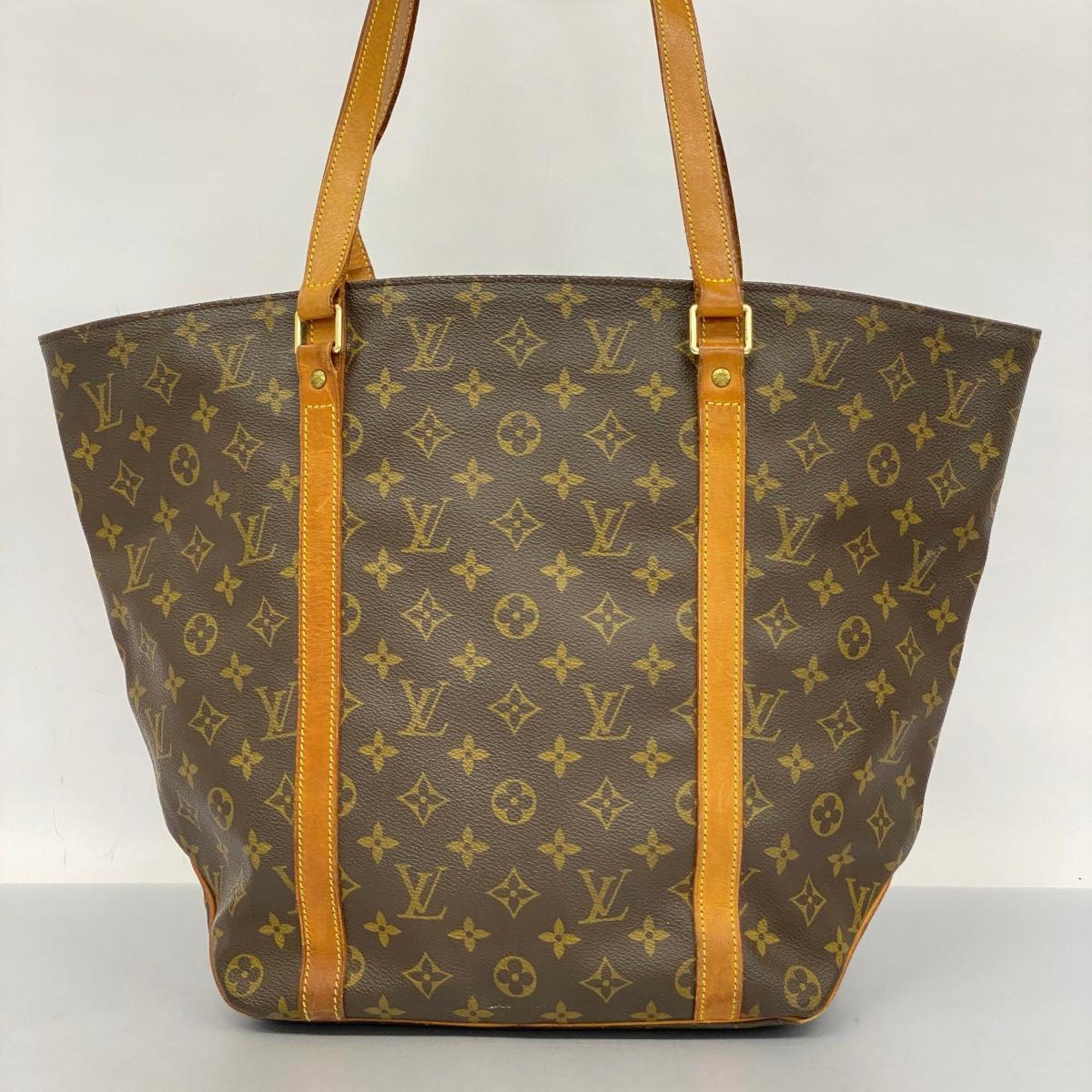 Louis Vuitton Tote Bag Monogram Sac M51108 Brown Women's