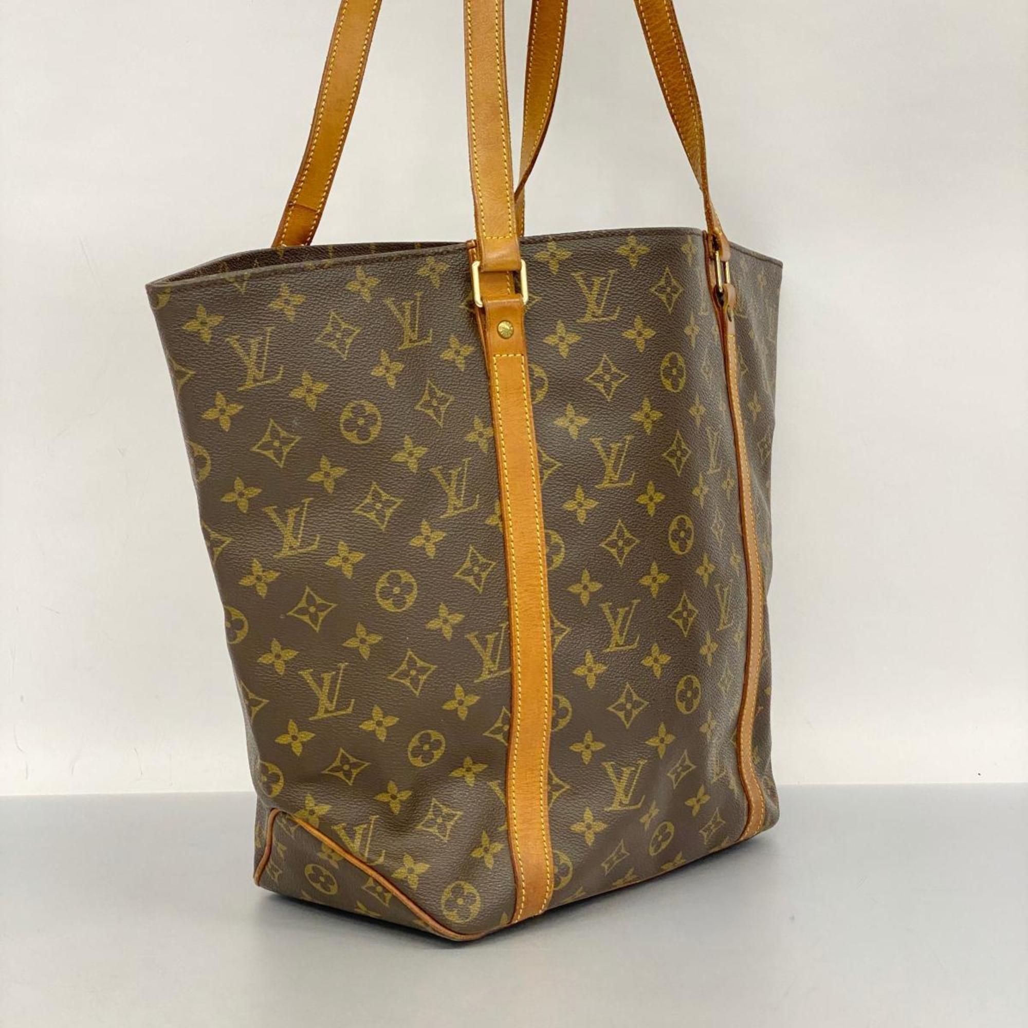 Louis Vuitton Tote Bag Monogram Sac M51108 Brown Women's