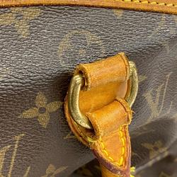 Louis Vuitton Handbag Monogram Lockit Horizontal M40104 Brown Ladies