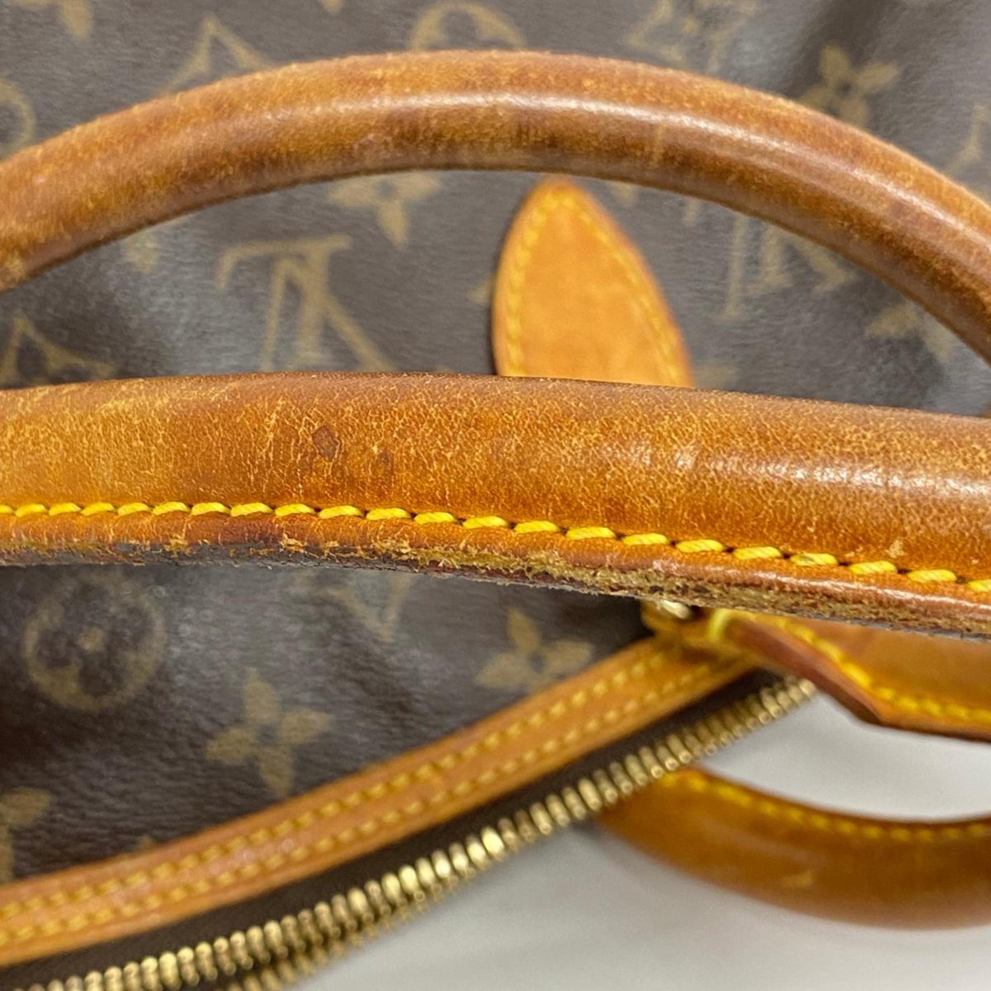 Louis Vuitton Handbag Monogram Lockit Horizontal M40104 Brown Ladies