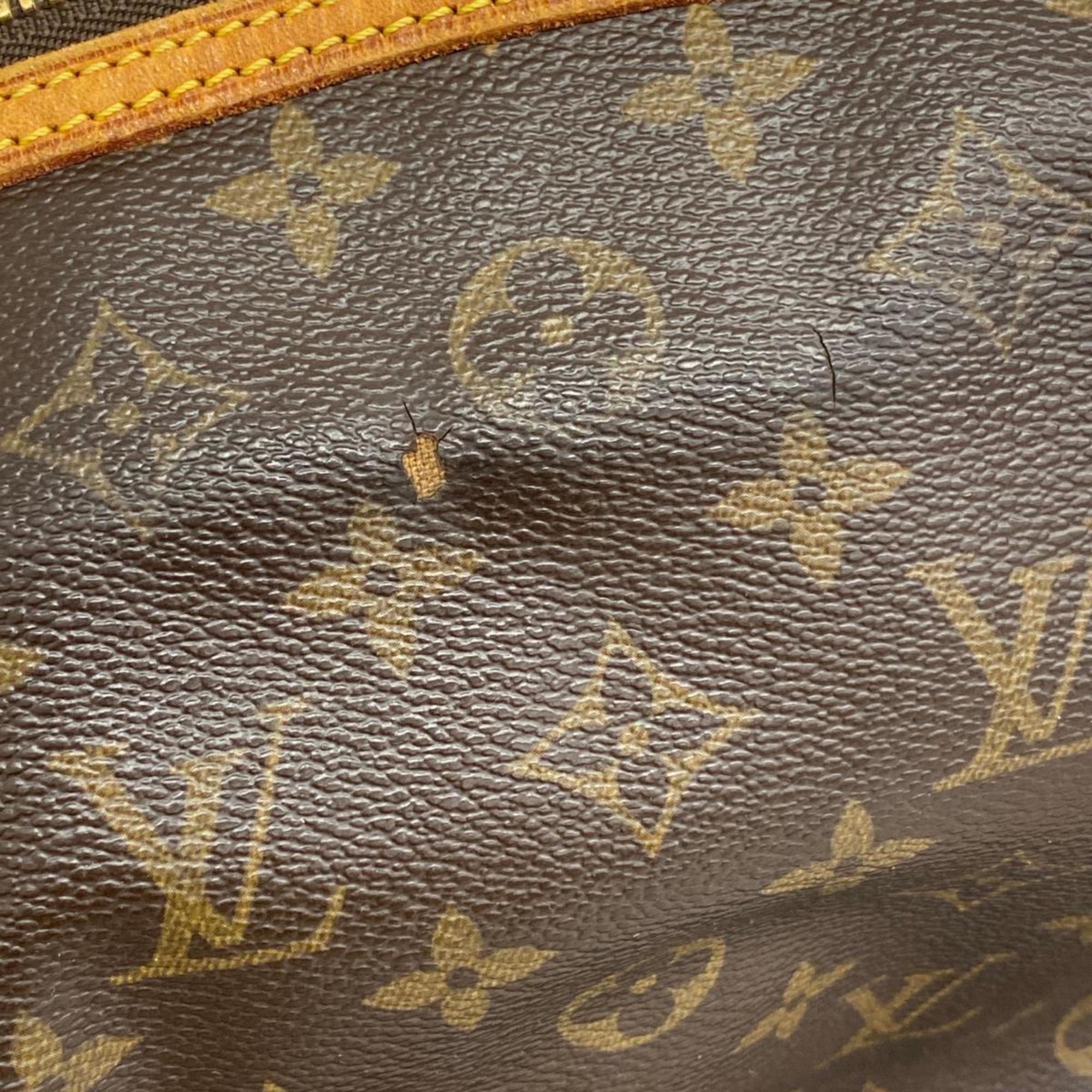 Louis Vuitton Handbag Monogram Lockit Horizontal M40104 Brown Ladies