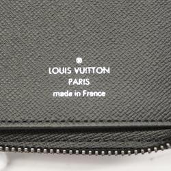 Louis Vuitton Long Wallet Monogram Eclipse Zippy Vertical M62295 Black Men's