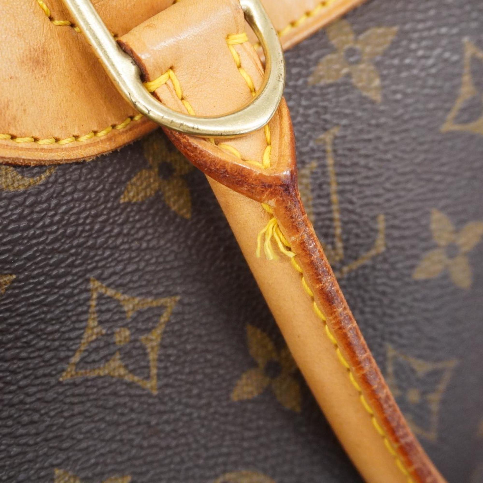 Louis Vuitton Handbag Monogram Deauville M47270 Brown Ladies