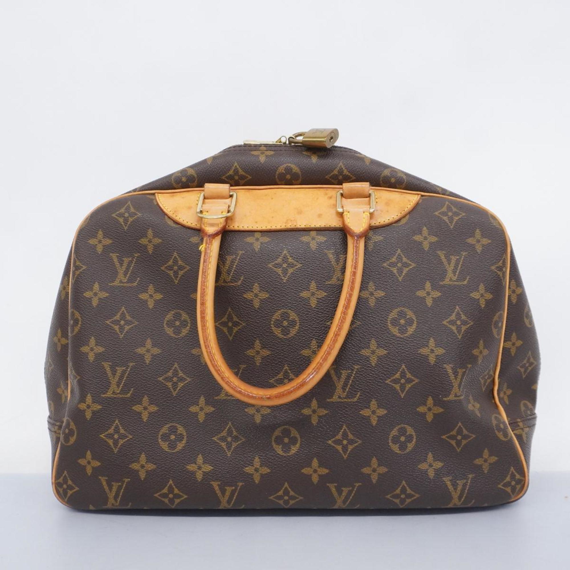 Louis Vuitton Handbag Monogram Deauville M47270 Brown Ladies