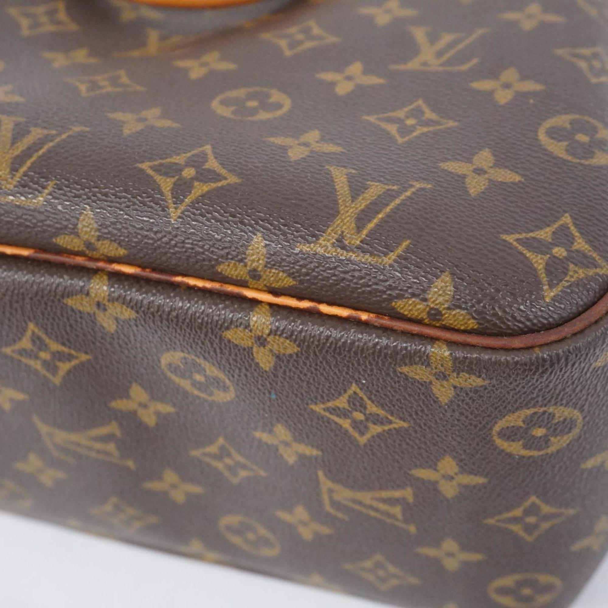 Louis Vuitton Handbag Monogram Deauville M47270 Brown Ladies