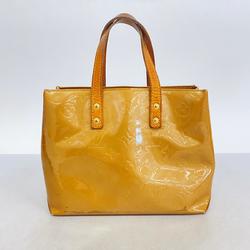 Louis Vuitton Handbag Vernis Reed PM M91334 Noisette Ladies