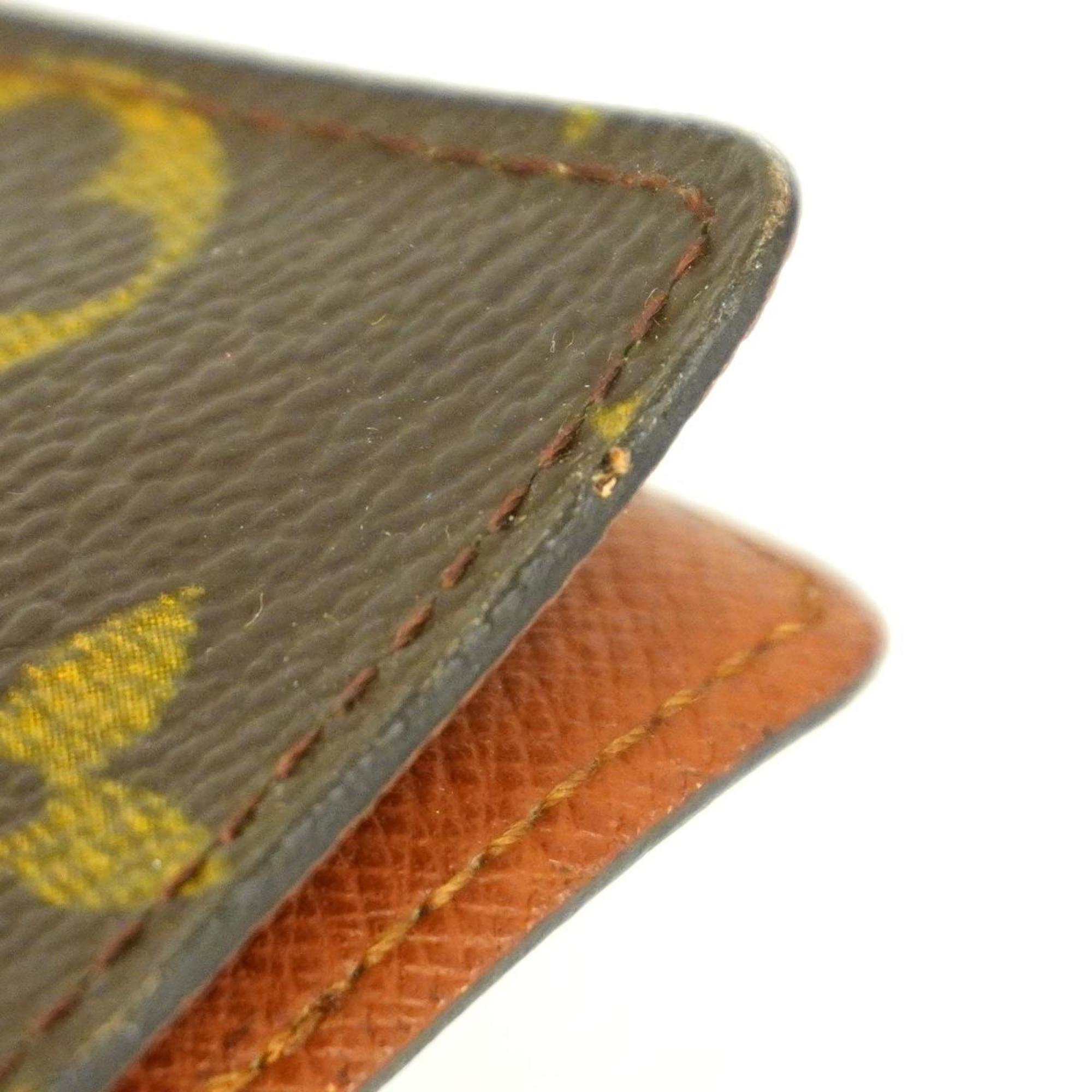 Louis Vuitton Notebook Cover Monogram Agenda PM R20005 Brown Men's Women's