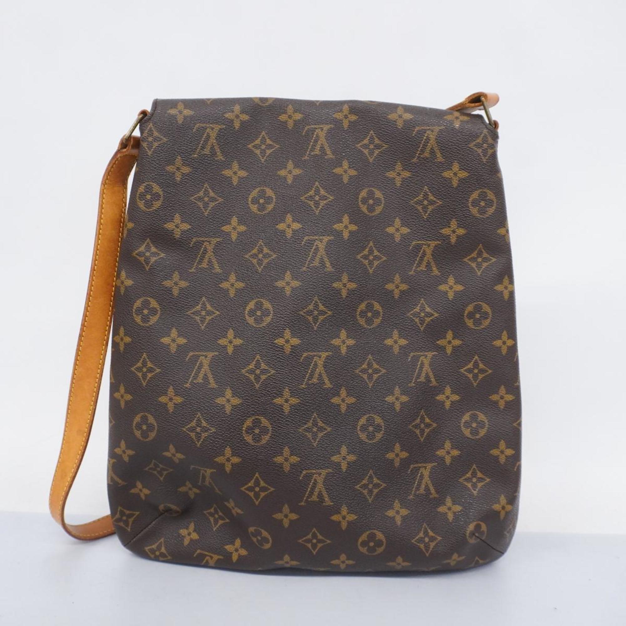 Louis Vuitton Shoulder Bag Monogram Musette M51256 Brown Ladies