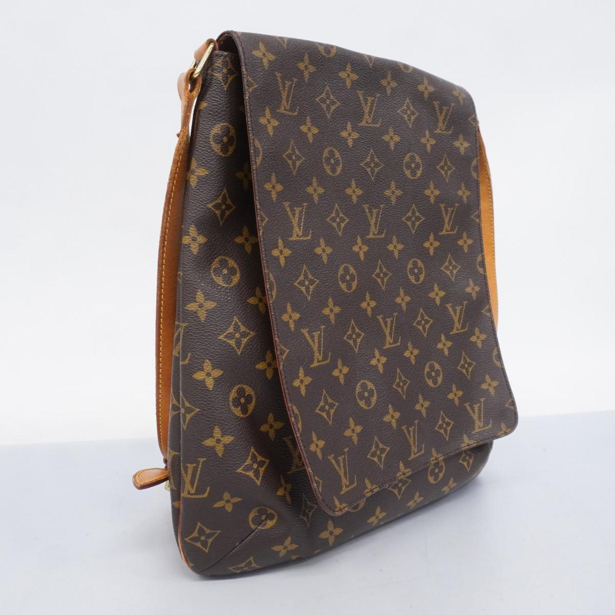 Louis Vuitton Shoulder Bag Monogram Musette M51256 Brown Ladies