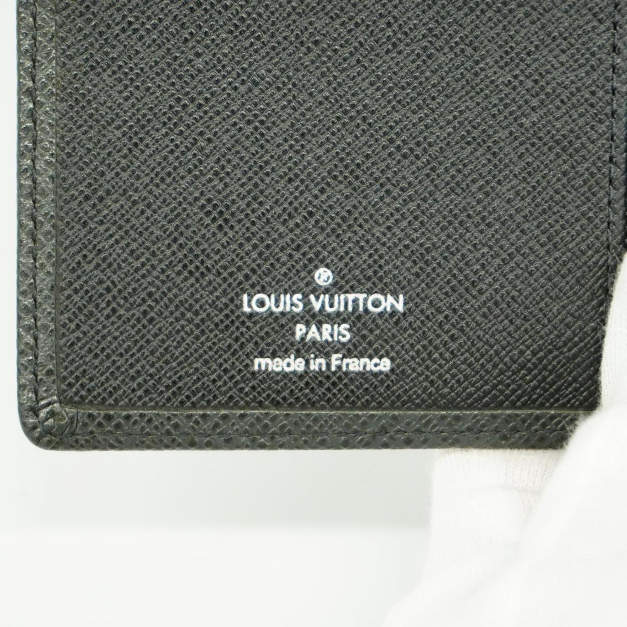 Louis Vuitton Long Wallet Taiga Porte Valeur Carte Credit M30392 Aldwaz Men's