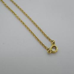 Tiffany Necklace by the Yard 1PD Diamond K18YG Yellow Gold Women's