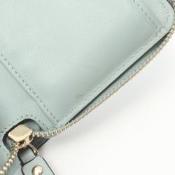 Valentino Round Wallet Leather Women's Green