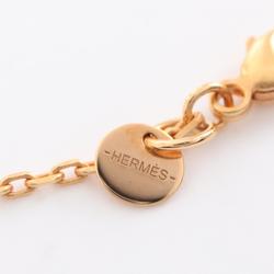 Hermes HERMES Asdukur PM Gold Necklace GP (Gold Plated) Veau Swift Ladies Brown