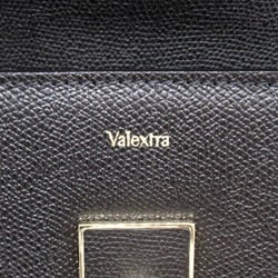 Valextra Shoulder Bag Leather Women's Black WBNL0065028LOC99