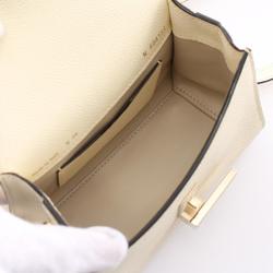 Valextra Micro Iside Handbag Bag Leather Women's Ivory