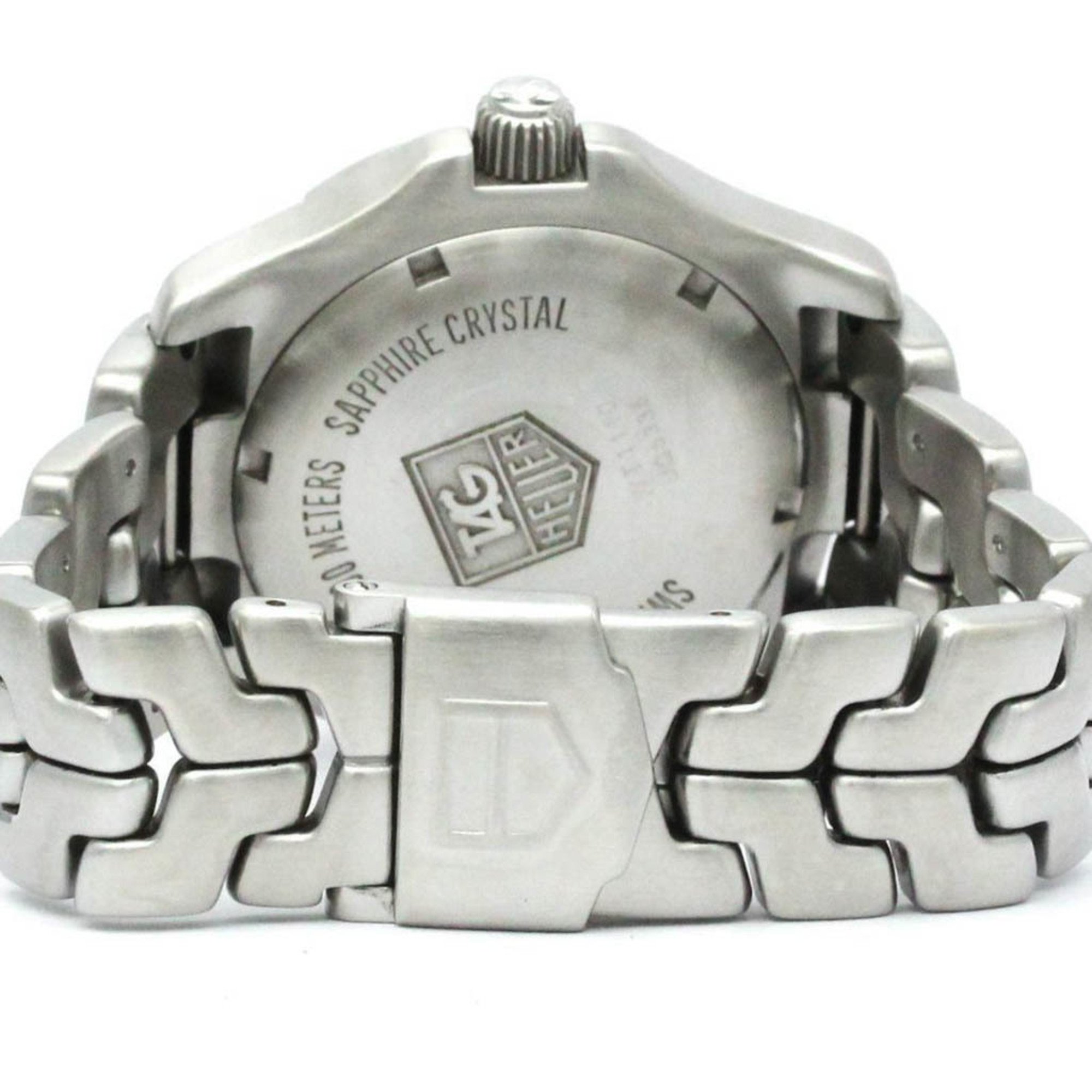 Polished TAG HEUER Link Professional Steel Quartz Mens Watch WT1110 BF575149