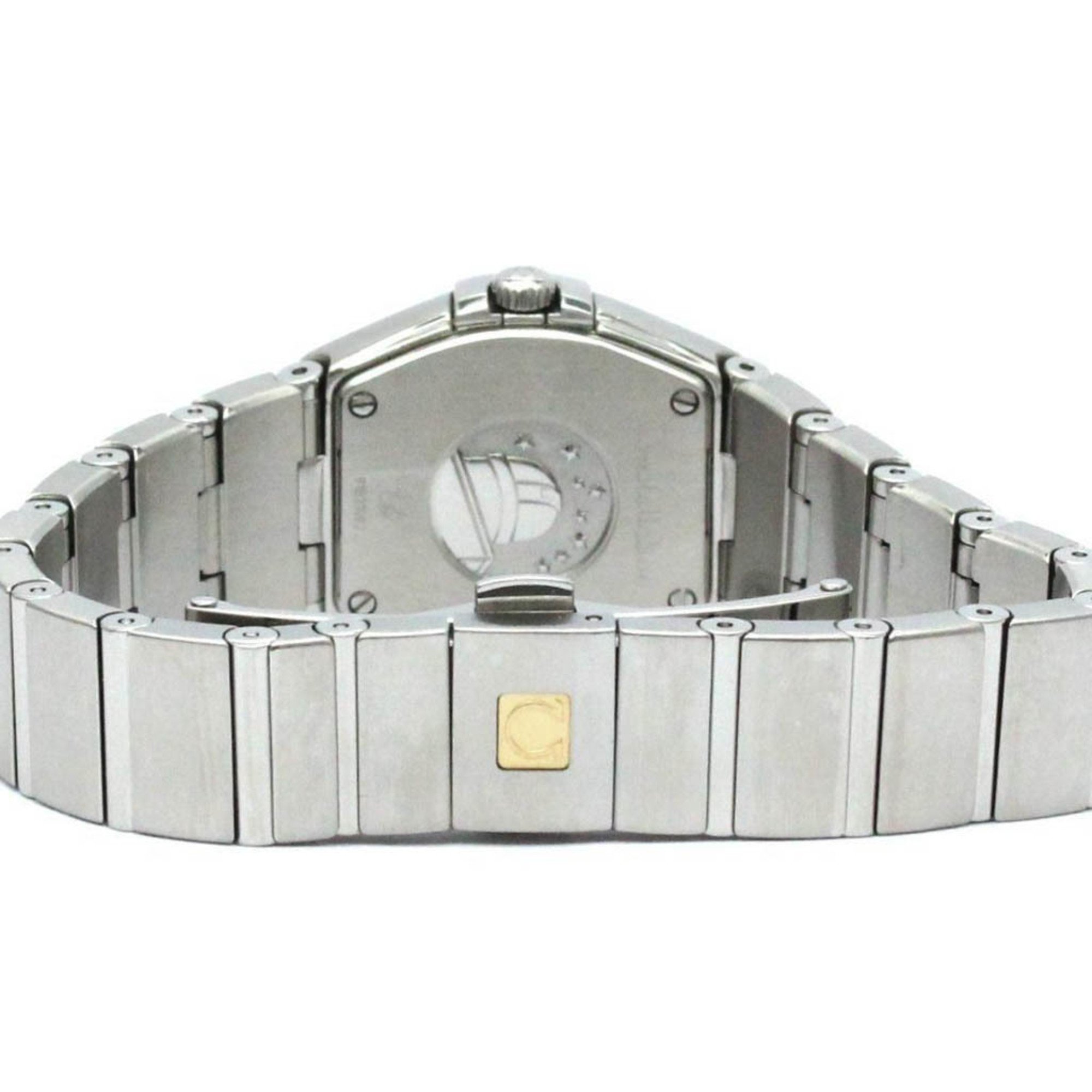 OMEGA Constellation Brush Diamond Steel Watch 123.10.24.60.51.001 BF575202