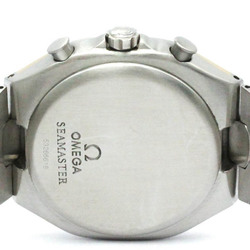 Polished OMEGA Seamaster Polaris Chronograph Quartz Mens Watch 386.1031 BF575166