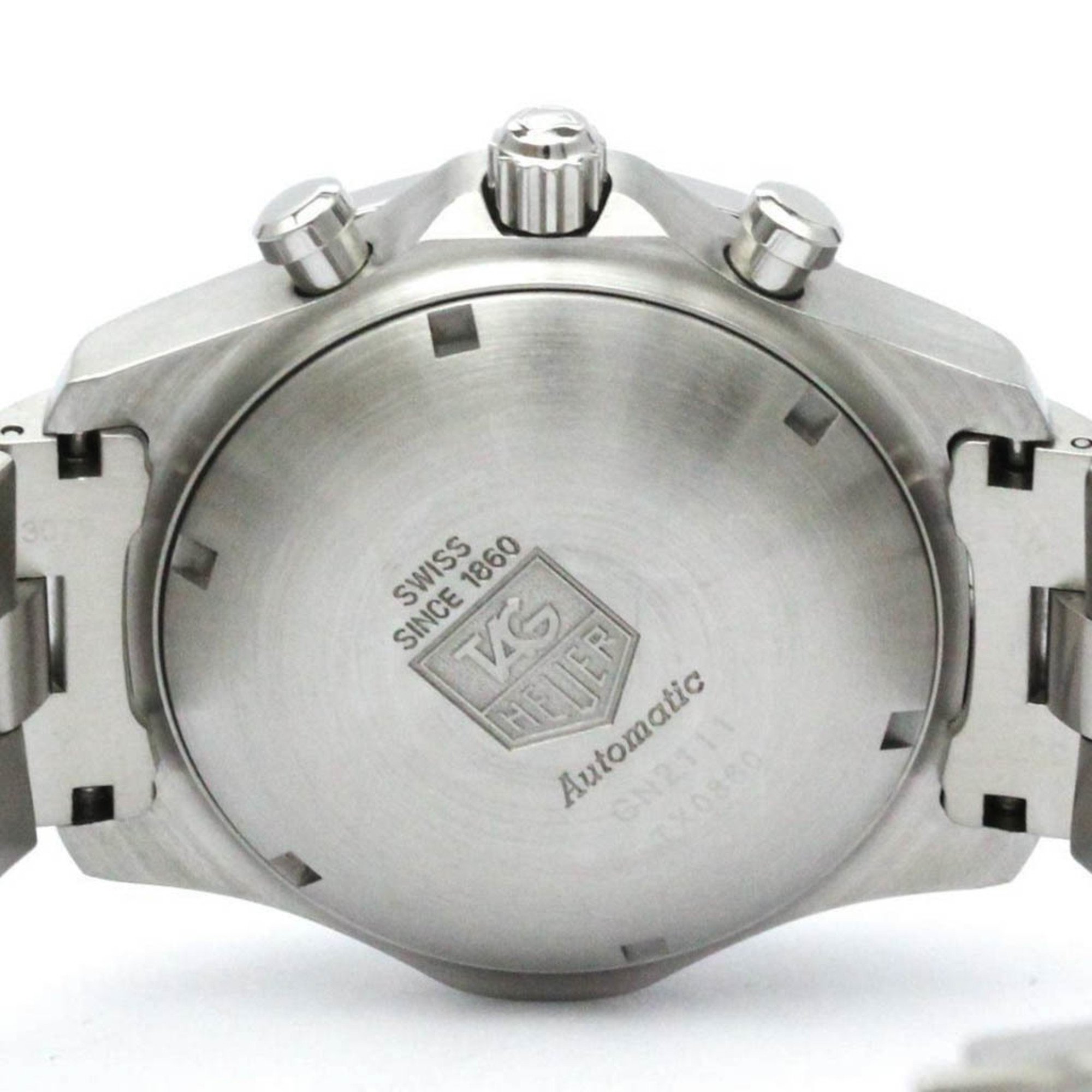 Polished TAG HEUER 2000 Exclusive Chronograph Automatic Watch CN2111 BF575154