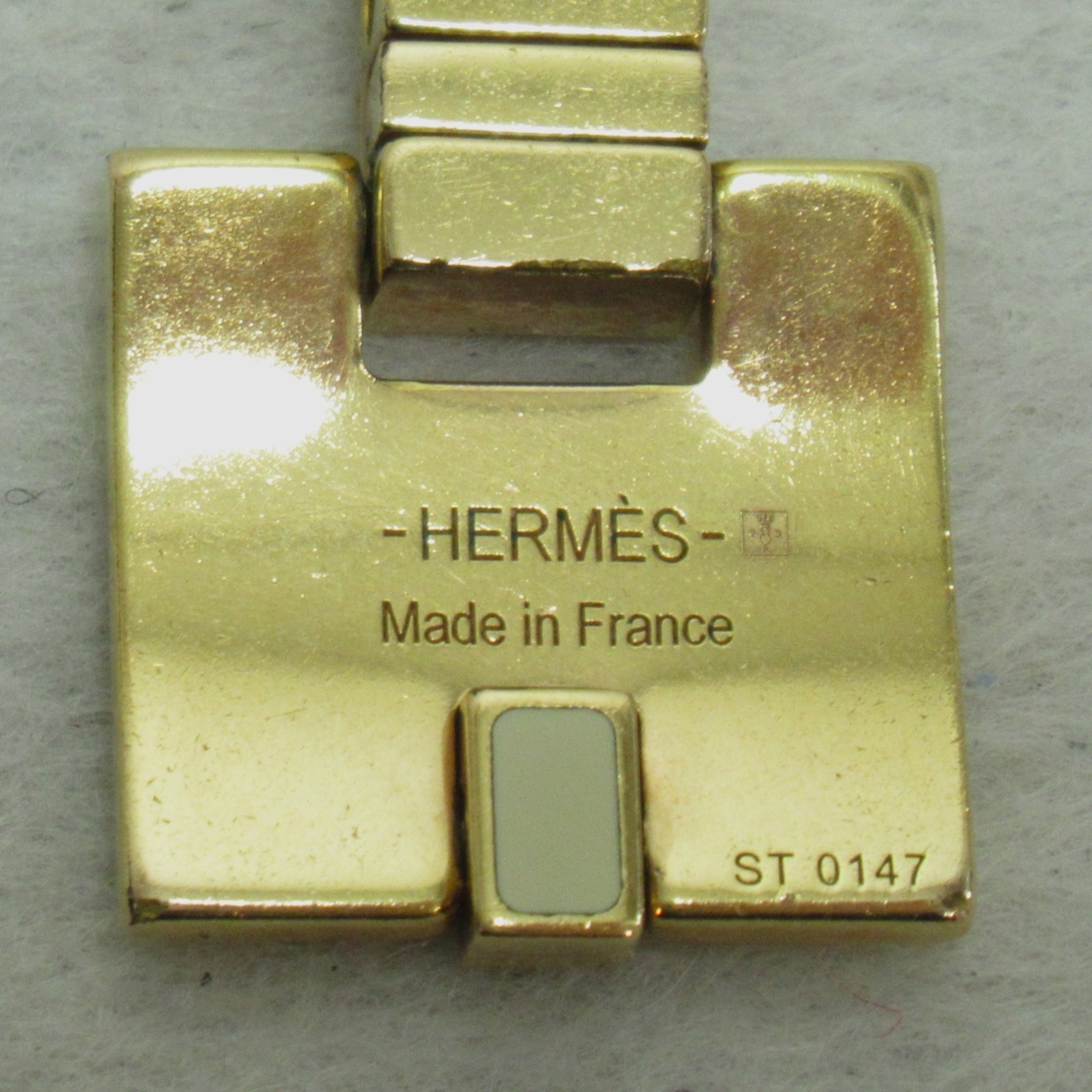 Hermes HERMES Irene Necklace GP (Gold Plated) Women's Gold