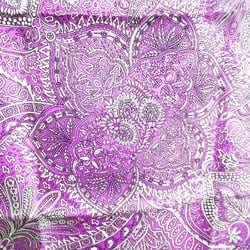 Hermes HERMES Carre 55 Scarf Muffler/Scarf Silk Women's Purple