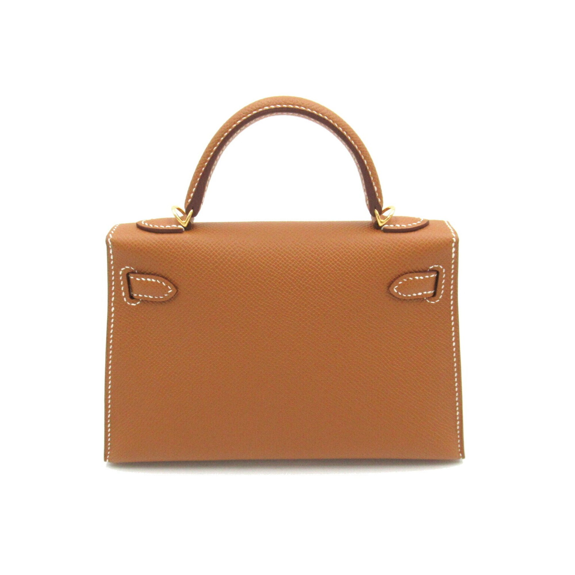 Hermes Kelly 2 Shoulder Bag, Leather, Epsom Women's, Brown