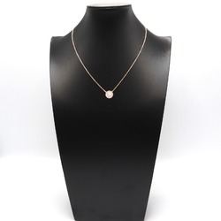 Van Cleef & Arpels Perlée Diamond Pendant Necklace K18PG (Pink Gold) Ladies Clear VCARO9PE00