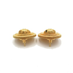 Versace Medusa Earrings GP (Gold Plated) Women's Gold