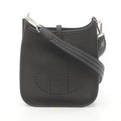 Hermes HERMES Evelyn TPM Amazon Shoulder Bag Taurillon Clemence Women's Black