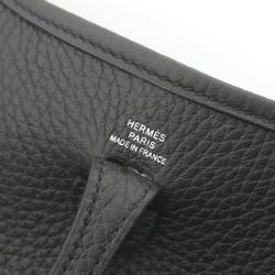 Hermes HERMES Evelyn TPM Amazon Shoulder Bag Taurillon Clemence Women's Black